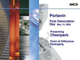 Presenting Cheerpack Point of Difference Packaging