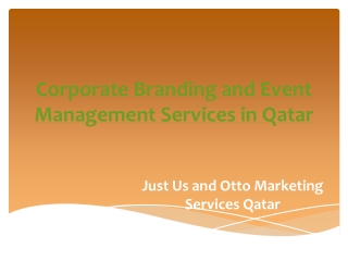 Event Management Services Qatar