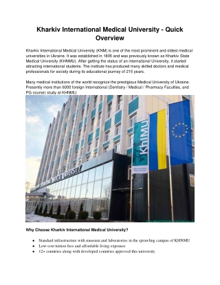 Kharkiv National Medical University