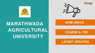 Marathwada Agriculture University-[VNMKV], Parbhani