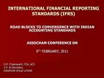 INTERNATIONAL FINANCIAL REPORTING STANDARDS IFRS