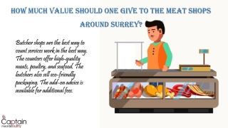 best meat shop in Surrey