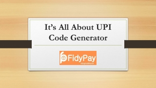 upi code generator