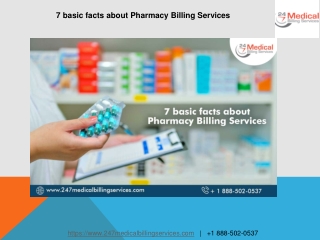 7 basic facts about Pharmacy Billing Services