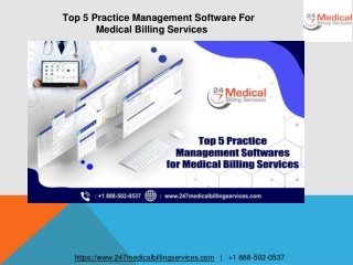 Top 5 Practice Management Software For Medical Billing Services