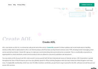 create aol