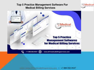 Top 5 Practice Management Software For Medical Billing Services
