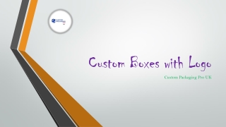 Custom Boxes with Logo