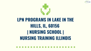 LPN Programs in Lake In The Hills, IL, 60156 | Nursing School | Nursing Training