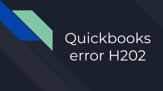 QB error h202