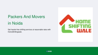 Packers And Movers in Noida - Trusted Packers and Movers in Noida