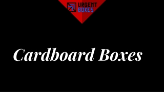 Cardboard Boxes 04-10-21