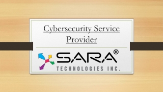 Cybersecurity Service Provider
