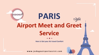 Paris Airport - Charles De Gaulle Airport Assistance - Jodogo