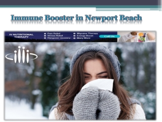 Immune Booster in Newport Beach