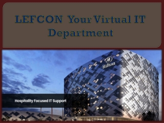 lefcon Your Virtual It Department