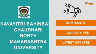 Kavayitri Bahinbai Chaudhari North Maharashtra University – [NMU], Jalgaon