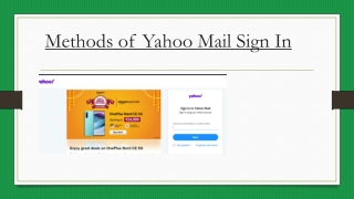 Yahoo Login