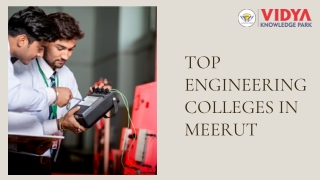 Top 5 engineering colleges in Meerut | Best b tech college in UP