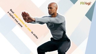 Best yoga clothes for men to strike a stylish tree pose