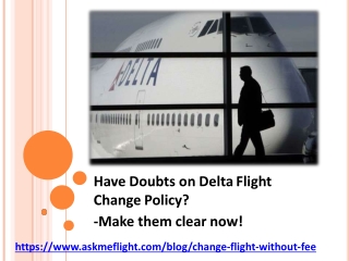 How to Change Delta Flight For Free