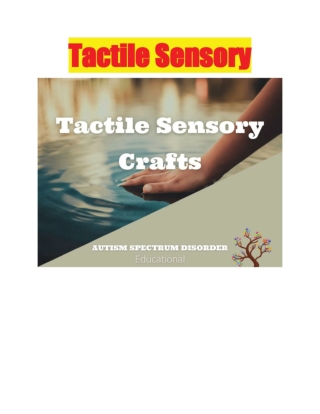 Tactile Sensory