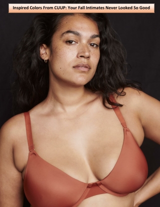 Inspired Colors From CUUP: Your Fall Intimates Never Looked So Good