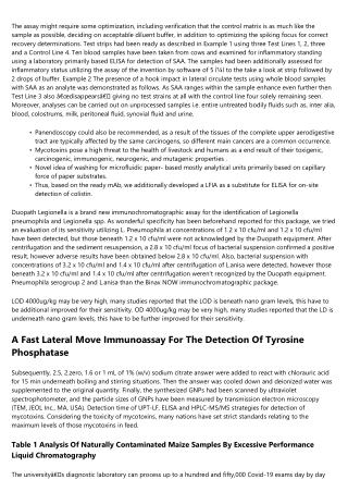 SynovasureÂ® Alpha Defensin Lateral Circulate Take A Look At