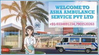 Hire Best Ambulance Service Cost with quick response |ASHA