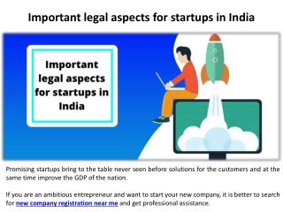 Important legal issues for start-ups in India