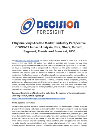 Ethylene Vinyl Acetate Market.docx