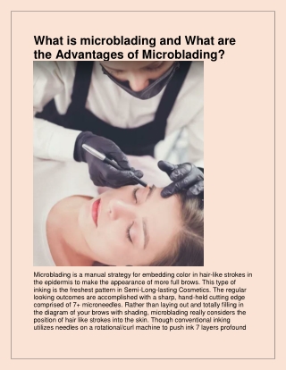 Best Eyebrow Tattooing in Currock