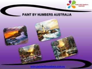 paint by numbers Australia