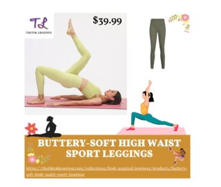 Buttery-Soft High Waist Sport Leggings