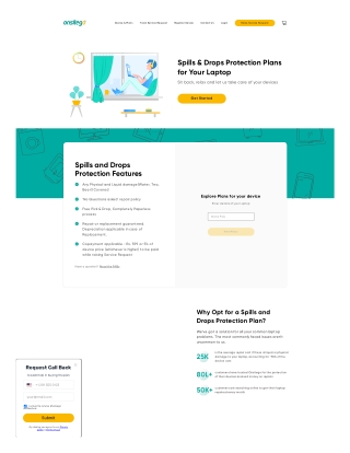 Laptops Liquid or Physical Damage Protection Plans