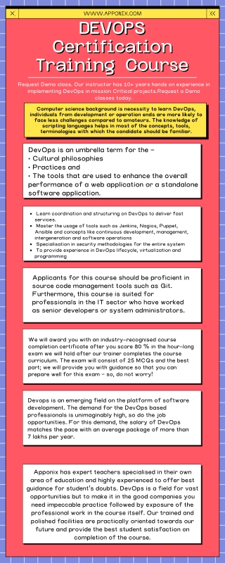 Devops Certification Training Course