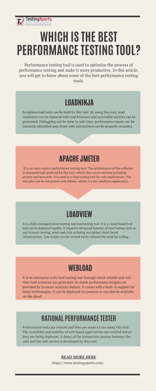 Which is the best performance testing tool