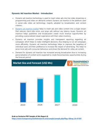 Dynamic Ad Insertion Market