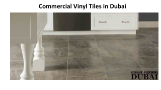 COMMERCIAL VINYL TILES IN DUBAI