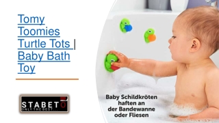Tomy Toomies Turtle Tots | Baby Bath Toy
