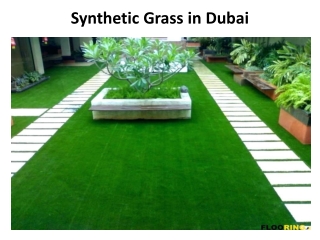 Synthetic Grass in Dubai