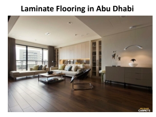 Laminate Flooring in Abu Dhabi