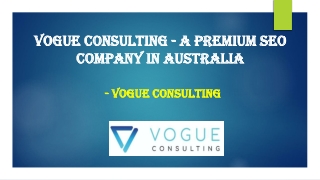 SEO Company in Australia