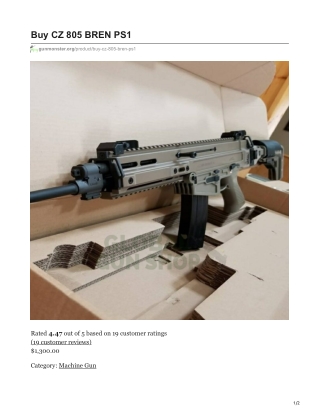 CZ 805 BREN PS1
