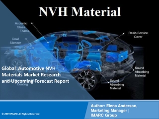 Automative NVH Material Market Regional Growth and Forecast by 2021-2026