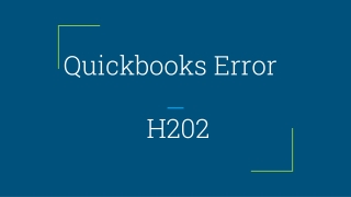 QB error H202