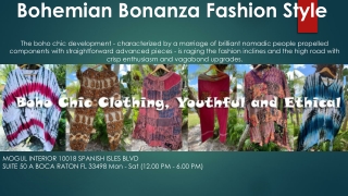 Bohemian Bonanza Fashion Style