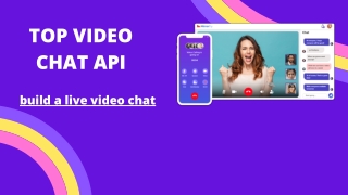 build a live video chat