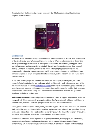 Is There Really Any Benefit to Multivitamins