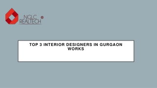 Interior Designing Services in Gurgaon, Delhi